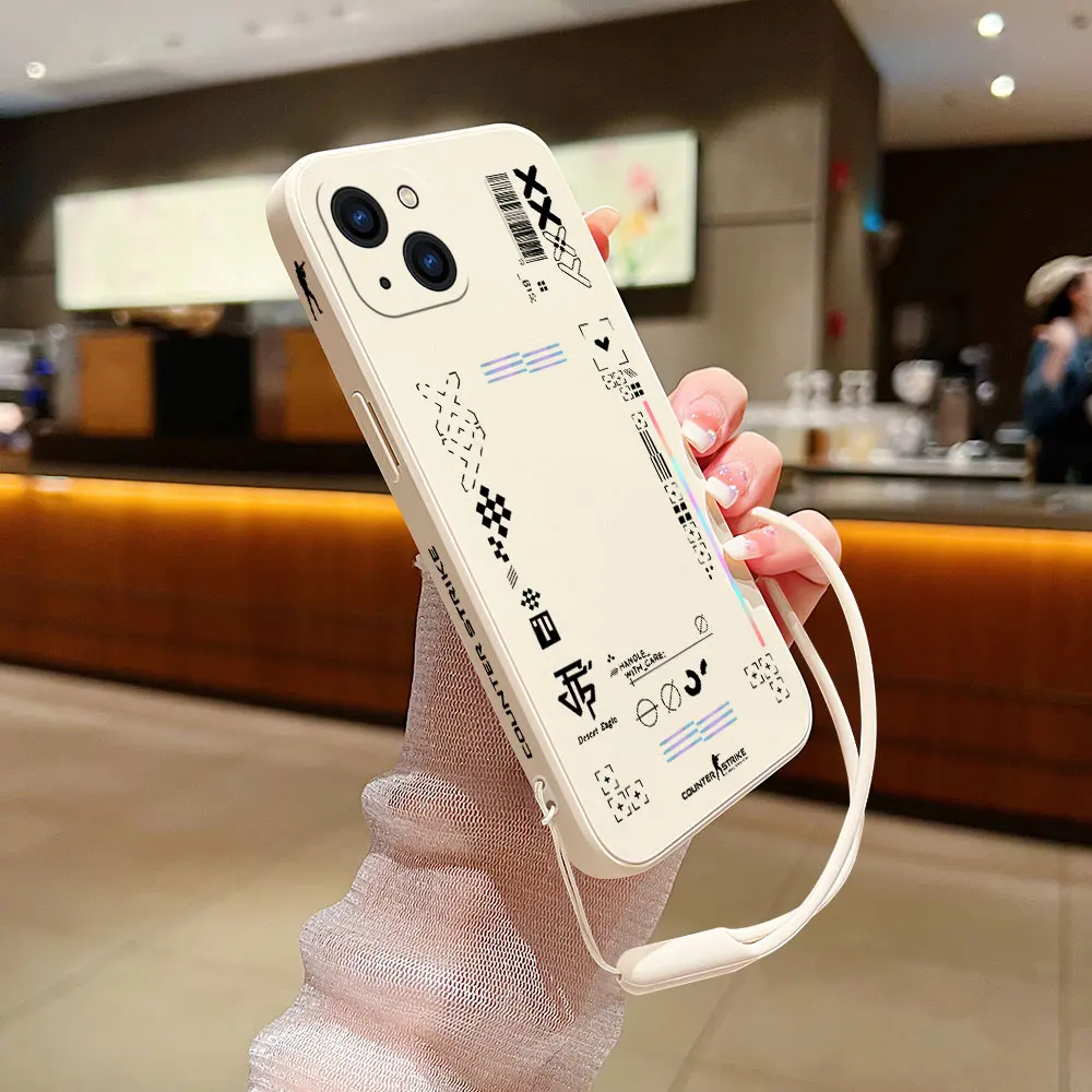 Hot Fashion Game CS Clear GO Phone Case For Xiaomi Redmi Note 12 12S 11 11S 11T 10 10A 10T 10S 9 8 7 Pro Plus 10C 9A 4G 5G Cover