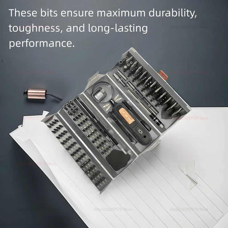 JM8192 180 في 1 طقم مفك برغي مغناطيسي CR V بت للهاتف المحمول هاتف لوحي نظارات الكمبيوتر إصلاح أدوات يدوية يدوية يدوية