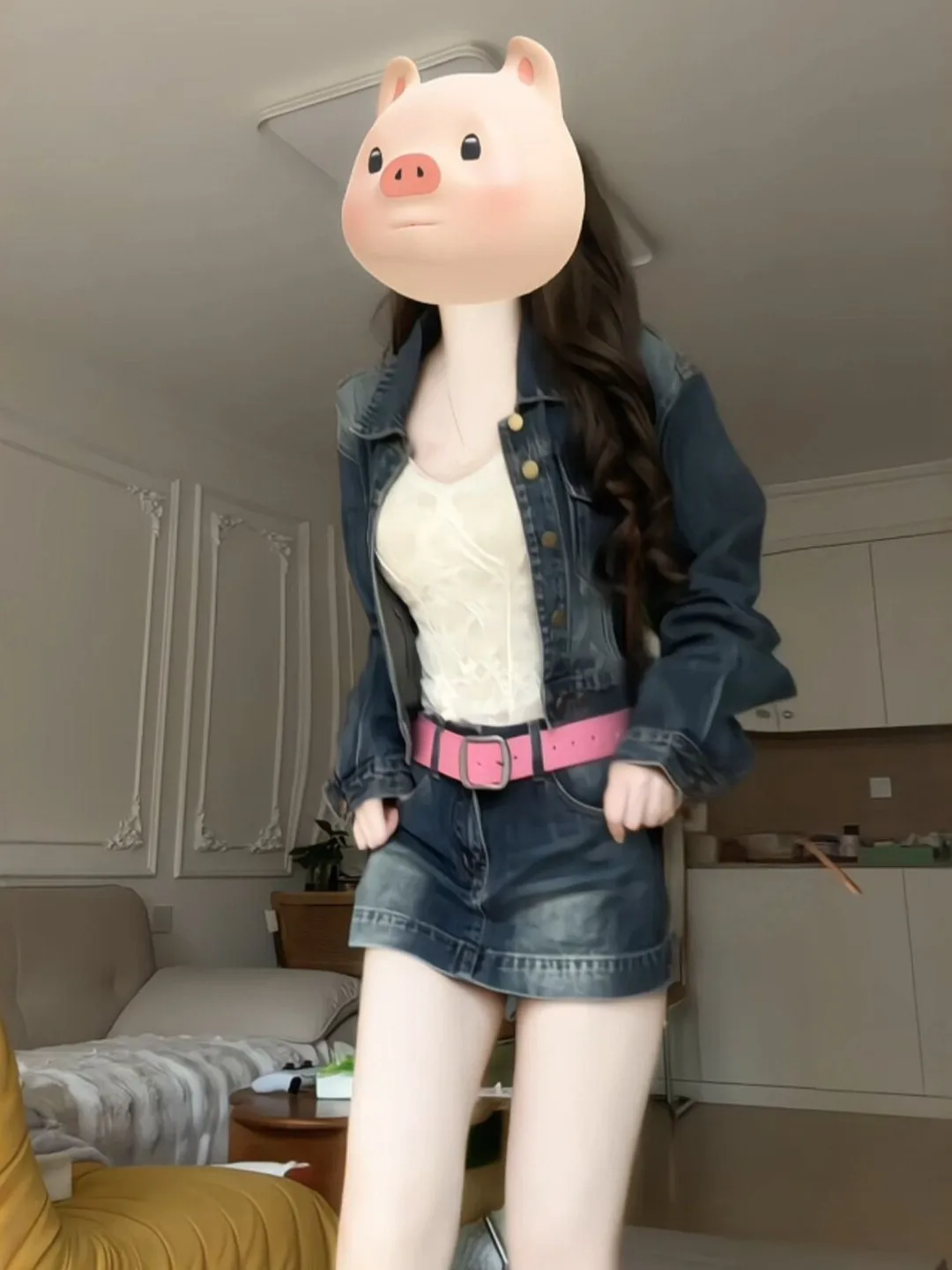 

American Retro Style Denim Set Sexy Bodycon Skirt Jacket Combo Summer 2026 Fashion Outfit High Waist Cotton