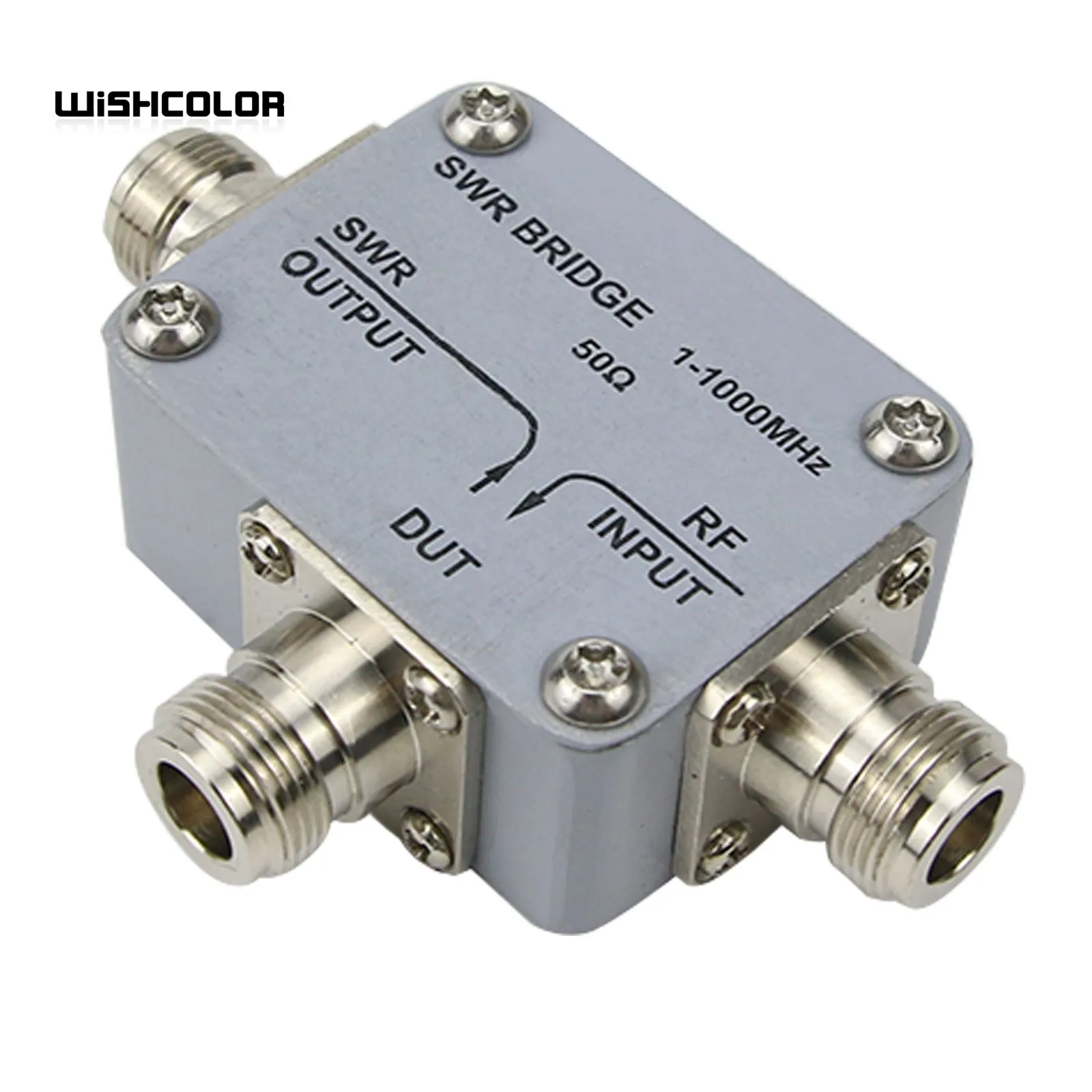 

HamGeek 1-1000MHz 1GHz RF SWR Reflection Bridge RF Directional Bridge For RF Network Measurement AYT-1