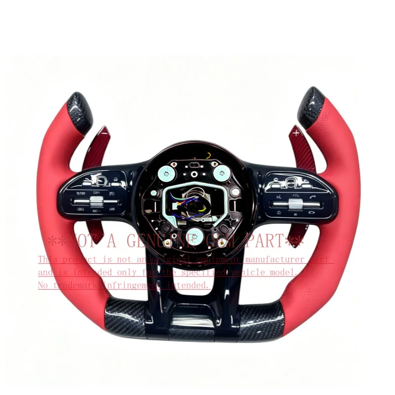 Sport carbon fiber modified steering wheel for Mercedes-Benz AMG GT C190 2015-2023 ZC-809-YD-T104-F