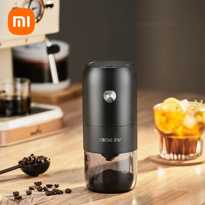 Xiaomi-CIRCLE JOY Elétrica Coffee Bean Grinder, sem fio carregável, portátil, totalmente automático, à prova d\'água, Especialidade