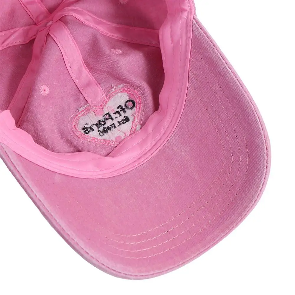 

Hip Hop Retro Fashion Outdoor Pink Love Heart Travel For Women Korean Style Snapback Hat Visors Cap Heart Baseball Cap Sun Cap