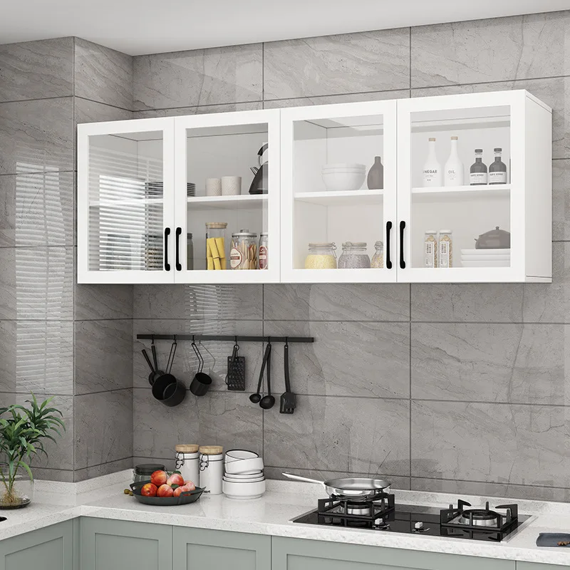 

Kitchen Cabinet Hanging Wall Bathroom Bedroom Balcony Wall Wall Storage Transparent