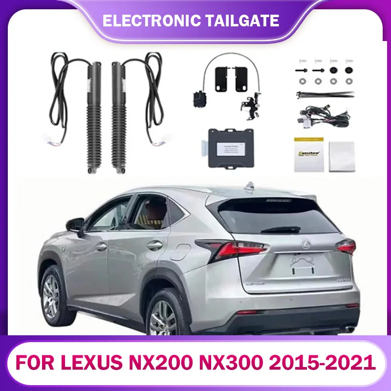 

For Lexus NX200 NX300 2015-2021 Electric Tailgate Car Tailgate Latch Door Lock Automatic Trunk Lift System Power Liftgate Kit