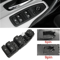 61319208108 Left Driver Side 6 Pin Window Regulator Switch Power Window Switch Button Parts For BWM 3 Series F30 F35 2012-2019