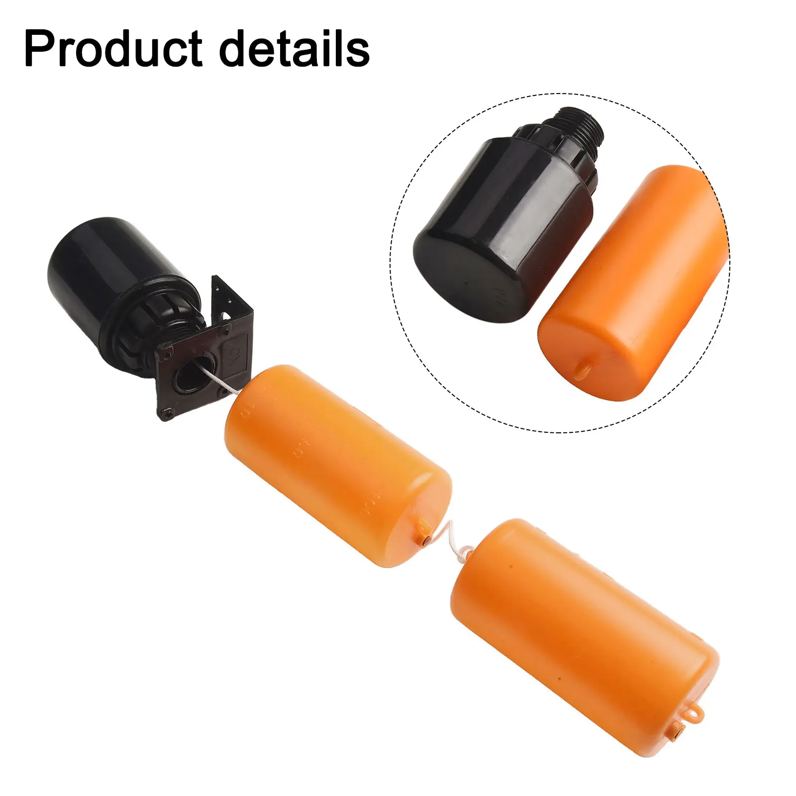 Black, Orange Water Level Sensor Reliable Water Level Detection for vapor Removal Wide Application Range Control