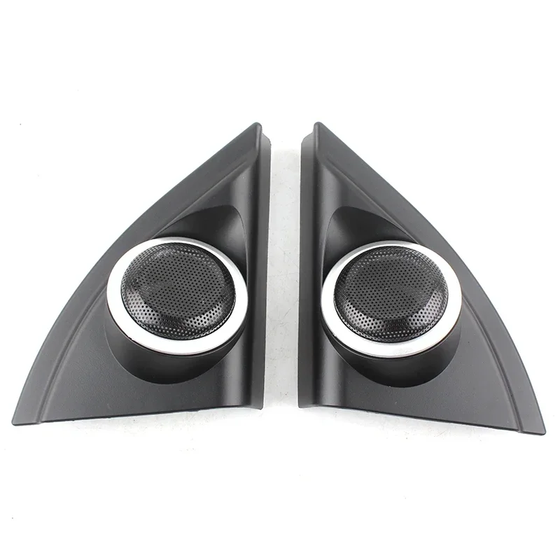 

Car Tweeter Refitting Audio Door Angle Gum Speaker Cover Boxes With Silver Ring For YARiS L Vios 2013 2014 2015 2016 2017 - 2022