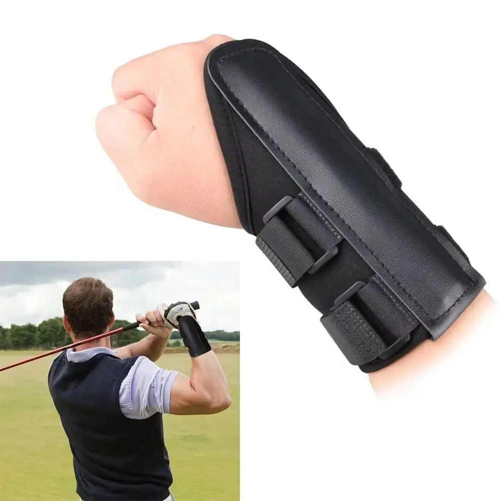 Golf Swing Wrist Brace Trainer Aid for Correct Training And Gesture Alignment - Wrist Band Practice Motion Correction Tool