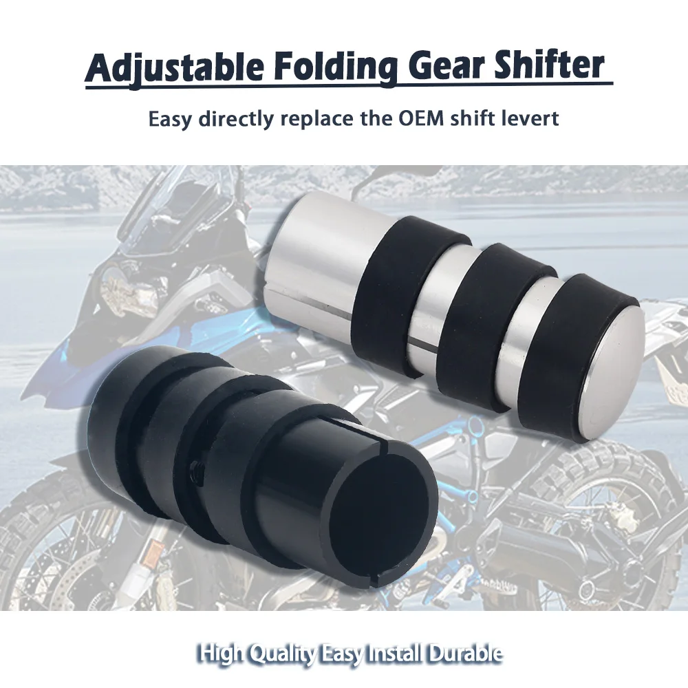 Head Shift Gear Lever Shifter Tip Enlargement Extension Enlarger For BMW F800ST K1200GT K1300GT R1150RS R1200 GS R1200R R NINE T