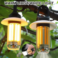 Portable LED Camping Soft Light 5 Modes With Hooks Rechargable Tent Lantern Multifunctional Waterproof Hanging Night Lamps