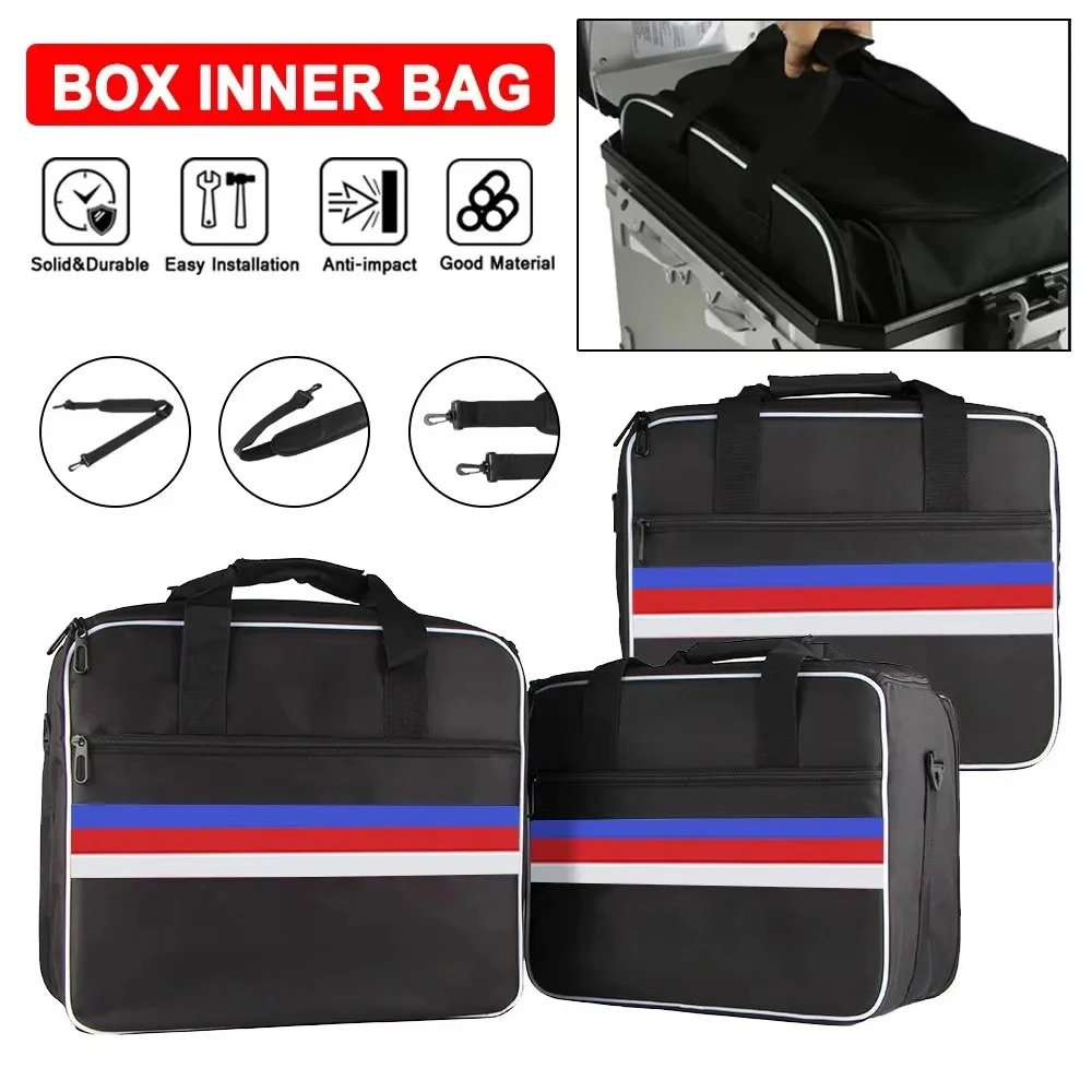 Motorcycle Bag Top Case Pannier Saddlebag Expandable Inner Bag For R1200GS R1250GS For Adventure 2013-2025 F750GS F850GS For ADV