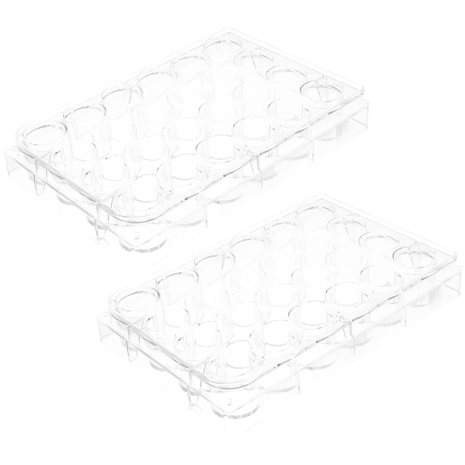 

2 Pcs Cell Culture Plate Laboratory Petri Dish Chemistry Plates Empty Transparent Dishes