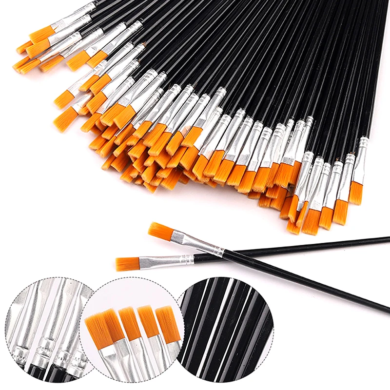 50pcs Painting Brushes For Painting Handcraft Arts And Craft For Artistic Multifunction Hook Line Painting Equipment