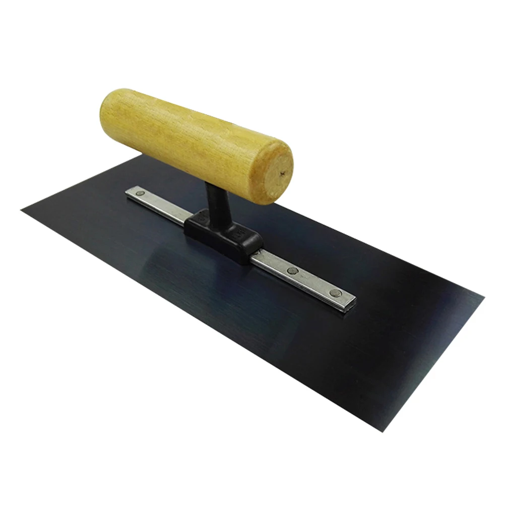 

Mason Spatula Plastering Design Iron Trowel Wooden H Manganese Steel Bricklayer Tool Smooth Surface