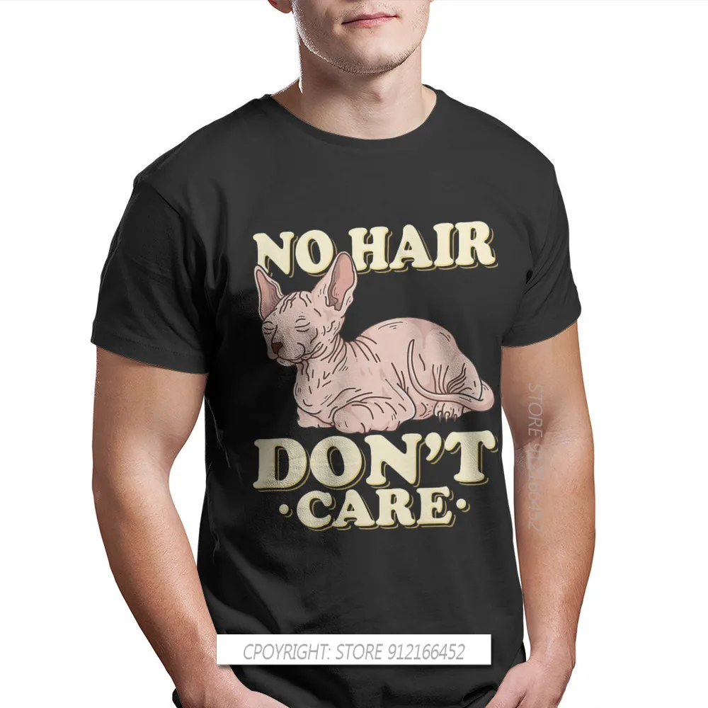 No Hair Sphinx Hip Hop TShirt Canadian Hairless Cat Sphynx Printed Tops Comfortable T Shirt Male Unique Gift Idea