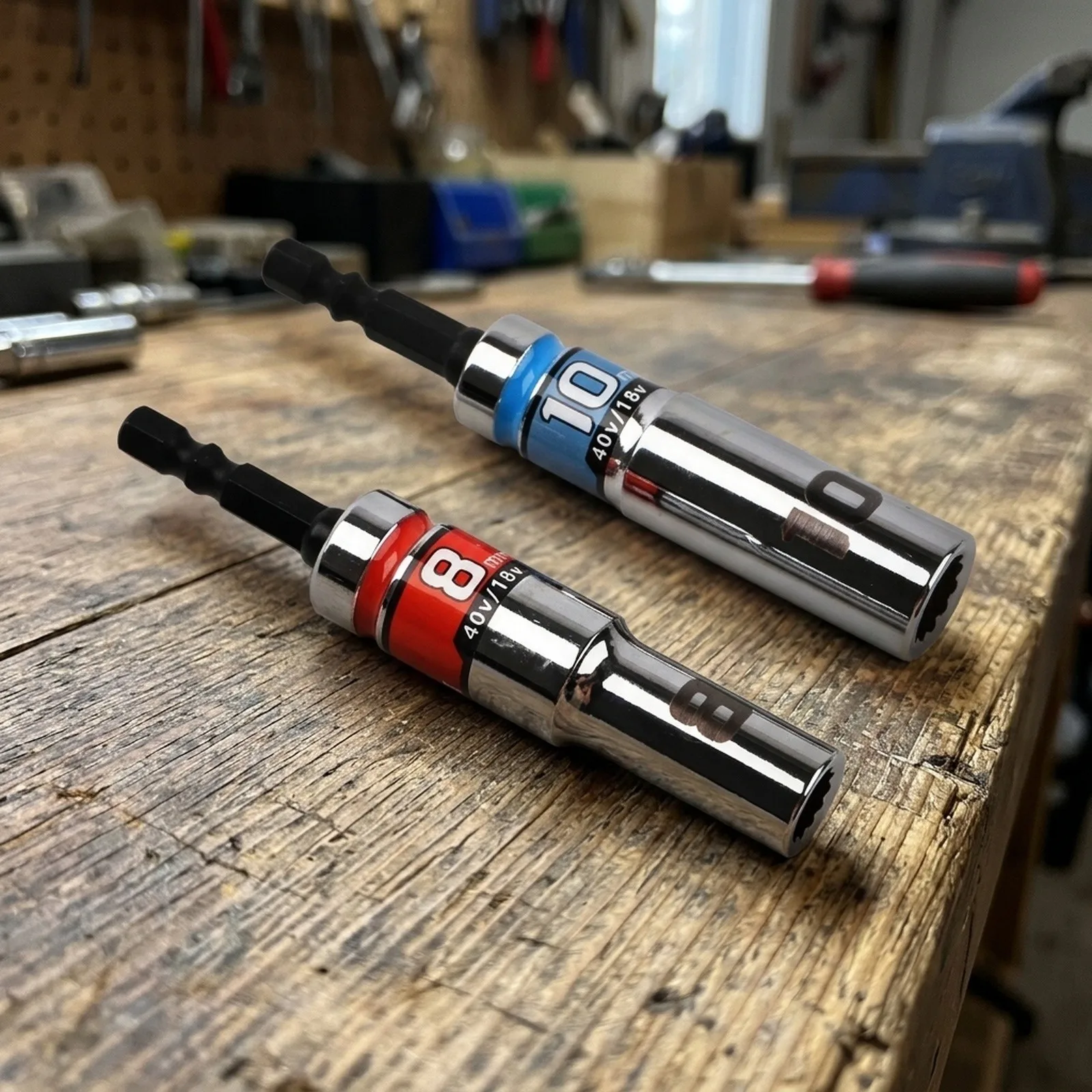 Impact Wrench Socket Set Deep - Zestaw głębokich nasadek do klucza udarowego,