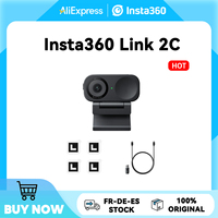 Insta360 Link 2C  Insta360 Link 2C Webcam For PC Mac AI Noise-Canceling Mic Gesture Control