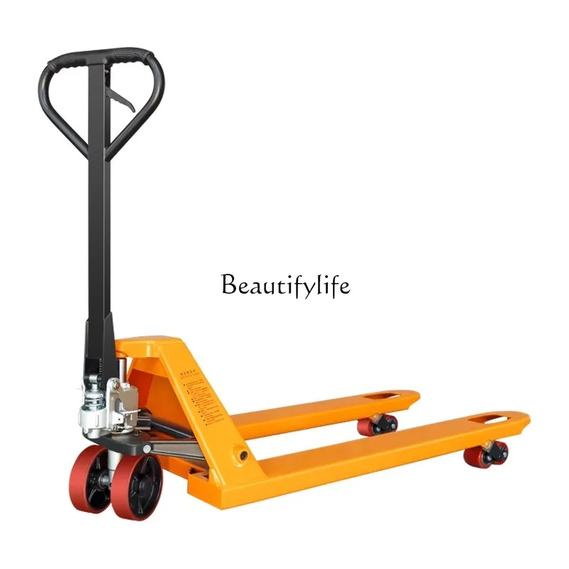 

4Forklift Diuniu Manual hydraulic truck-mounted lifting truck 2 tons 3 tons pallet loading and unloading trolley trailer