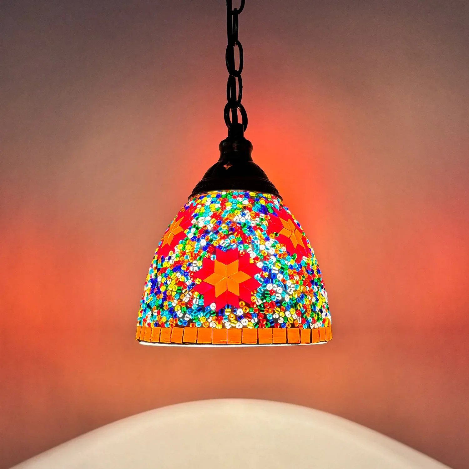 DurableChandelier South East Asia Turkey Classical Living Room Xinjiang Restaurant Folk Single Head Chandelier