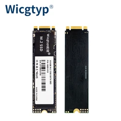 Wicgtyp 노트북용 SSD M2 NGFF, 데스크탑용 2280 내장 하드 디스크 드라이브, M.2 SATA3, 128GB, 256GB, 512GB, 1TB, 2TB