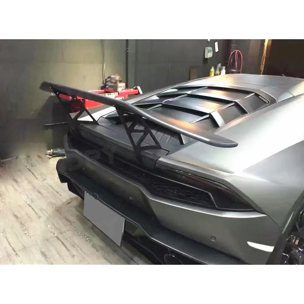 قاعدة غطاء صندوق السيارة الخلفي للسباق من ألياف الكربون الجافة لامبورغيني هوراكان LP610 LP580 2014-2018 FRP