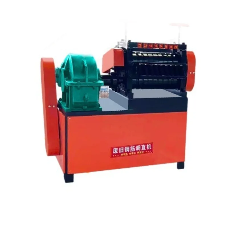 Numerical Control Waste Steel Bar Straightening Machine Short Rebar Renewal Tool For Construction Rebar Factory Processing Work