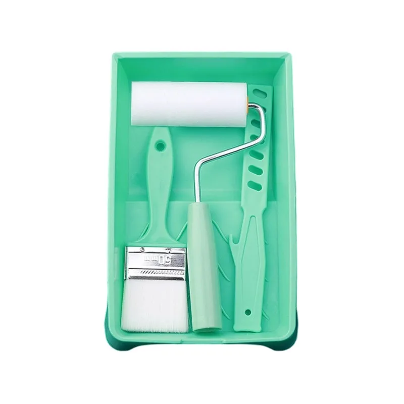BAAJ-Industrial Tool Paint Tray Set With Sponge Roller Brushes