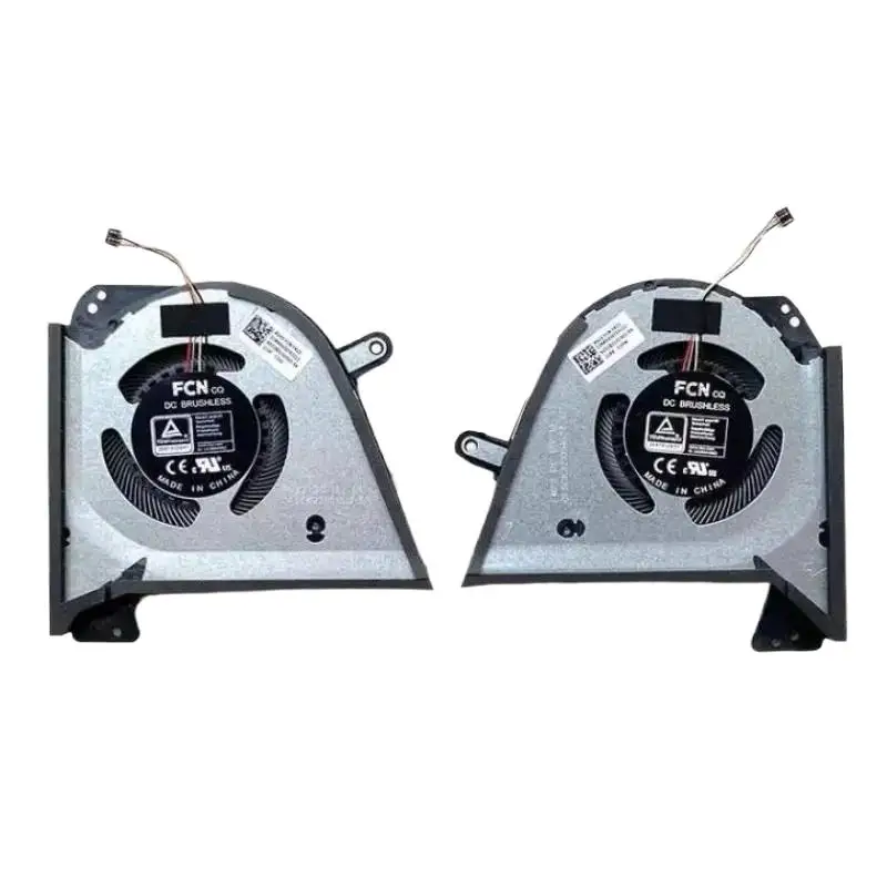 Вентиляторы WYORESY CPU GPU для Asus ROG Zephyrus M16 GU603ZM GU603ZE ZW, кулер для ноутбука Rad iator Fan 13NR08R0T02111 13NR08R0T03111 @