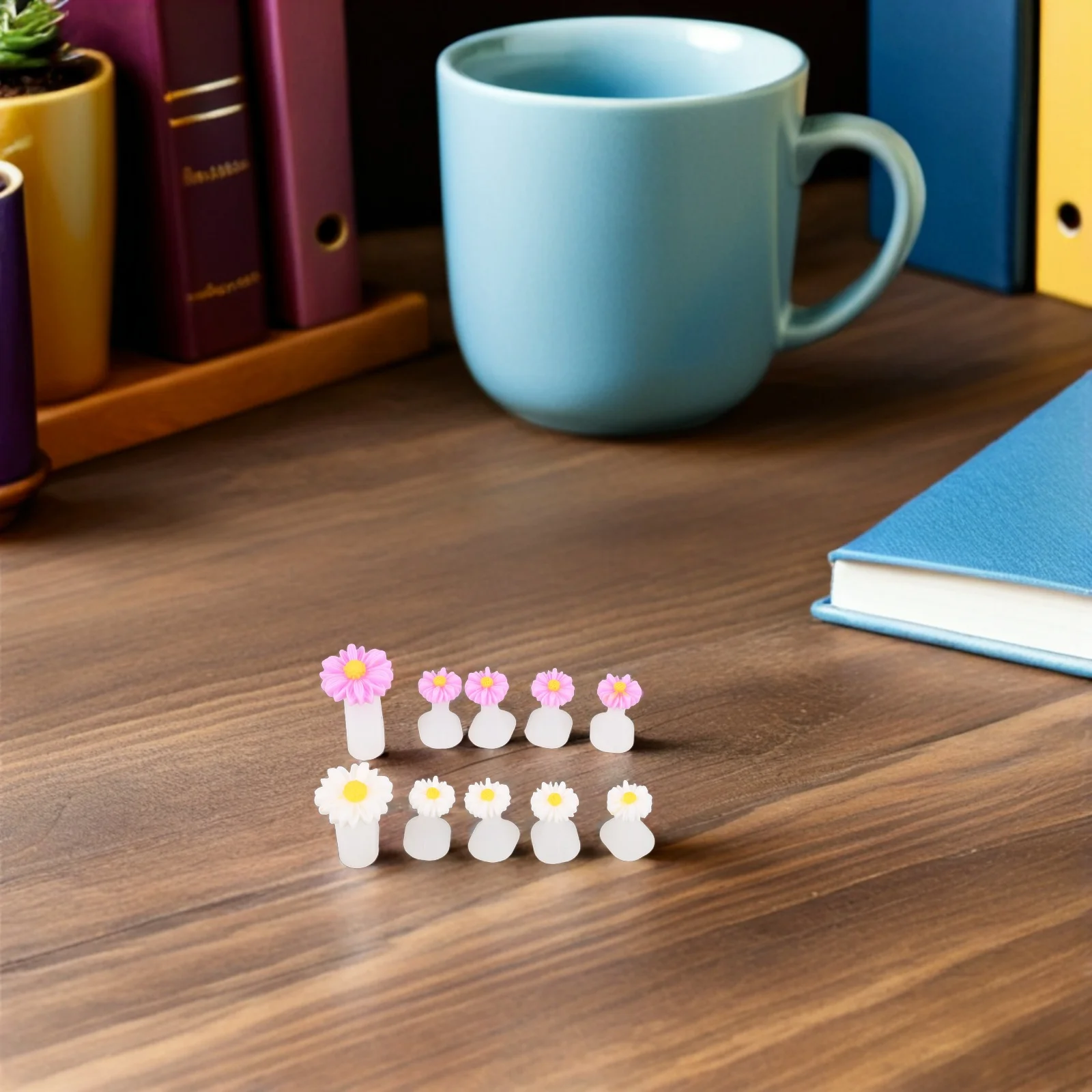 

2Sets Premium Silicone Toe Separators for Toenail Polish Application Pedicure Nail Art Reusable Comfortable Travel-Friendly Foot