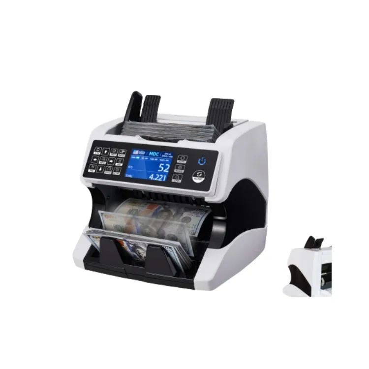 Certified for Bank Use Hot Sale AL920 Portable Banknote Counter Dual CLS High Quality Money Detection ROHS