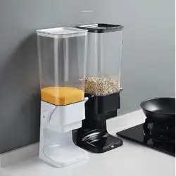 Wheat Household Appliance Cereal Dispenser Food Storage Tank Cereal Container Kitchen Gadget Grain Dispenser 2024 New