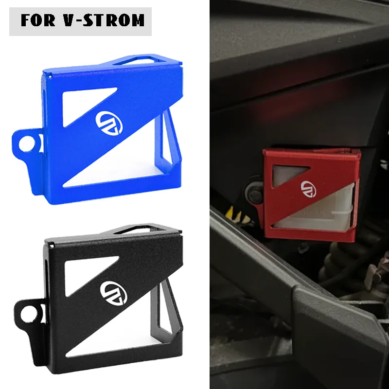 For SUZUKI V-strom 1000 Vstrom 1000 XT Vstrom 1000XT 2014-2019 2020 2021 CNC Motorcycle Rear Brake Fluid Reservoir Cover Guard