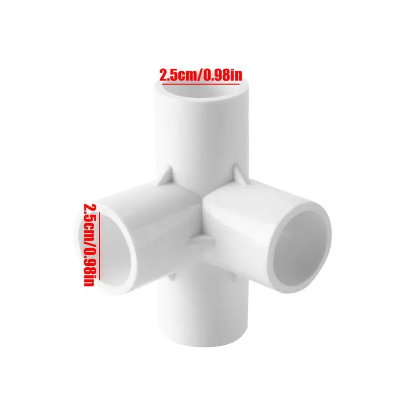 T-Stück PVC-Armaturen PVC-Rohr verschraubung PVC-Möbel anschluss PVC-Rohr verschraubung 3/4/5-Wege-PVC-Armaturen Rohr verschraubungen