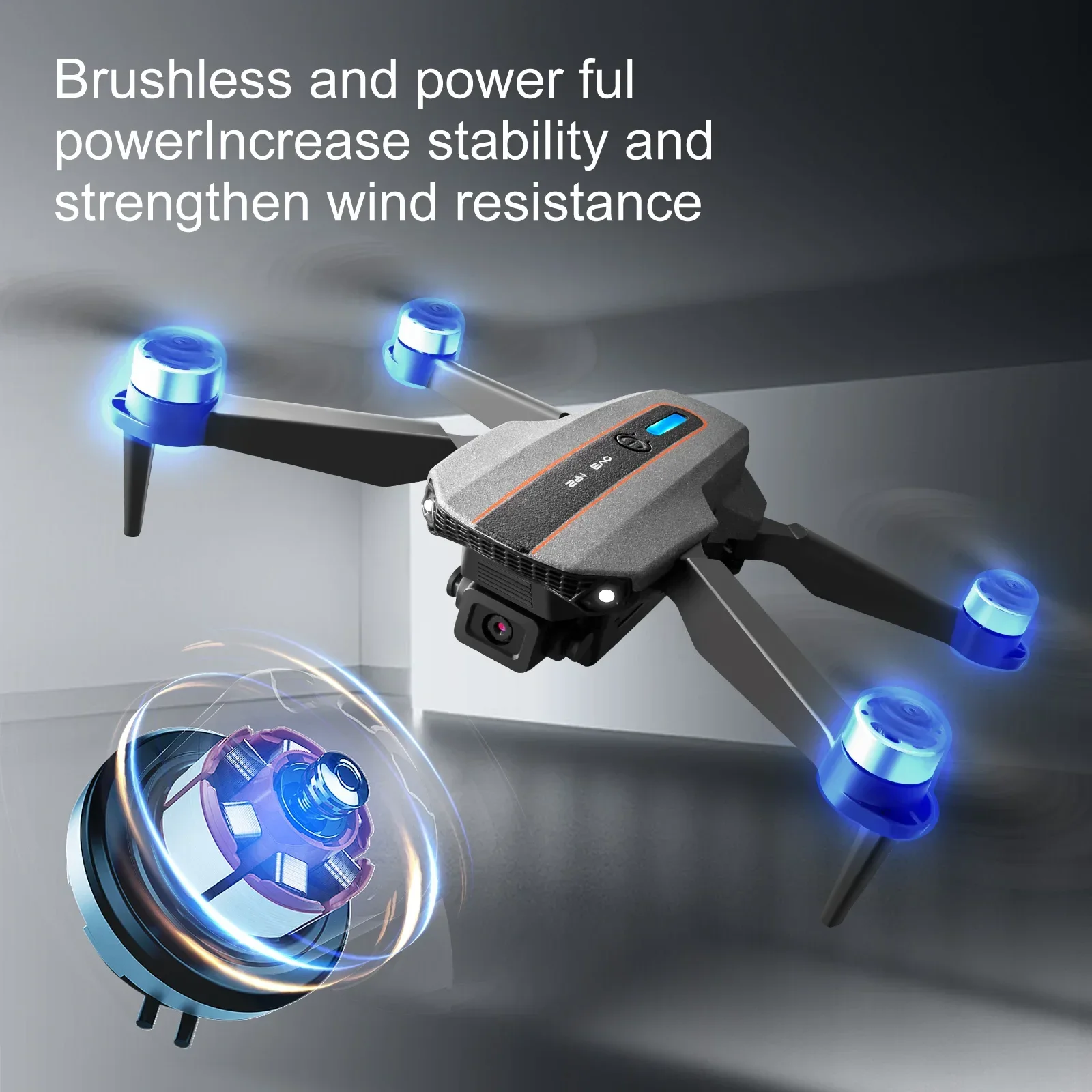 Nuovo drone S91 5G WiFi FPV 8K HD doppia fotocamera 360 °   Motore brushless per evitare ostacoli laser Ritorno a regali di giocattoli quadricotteri RC