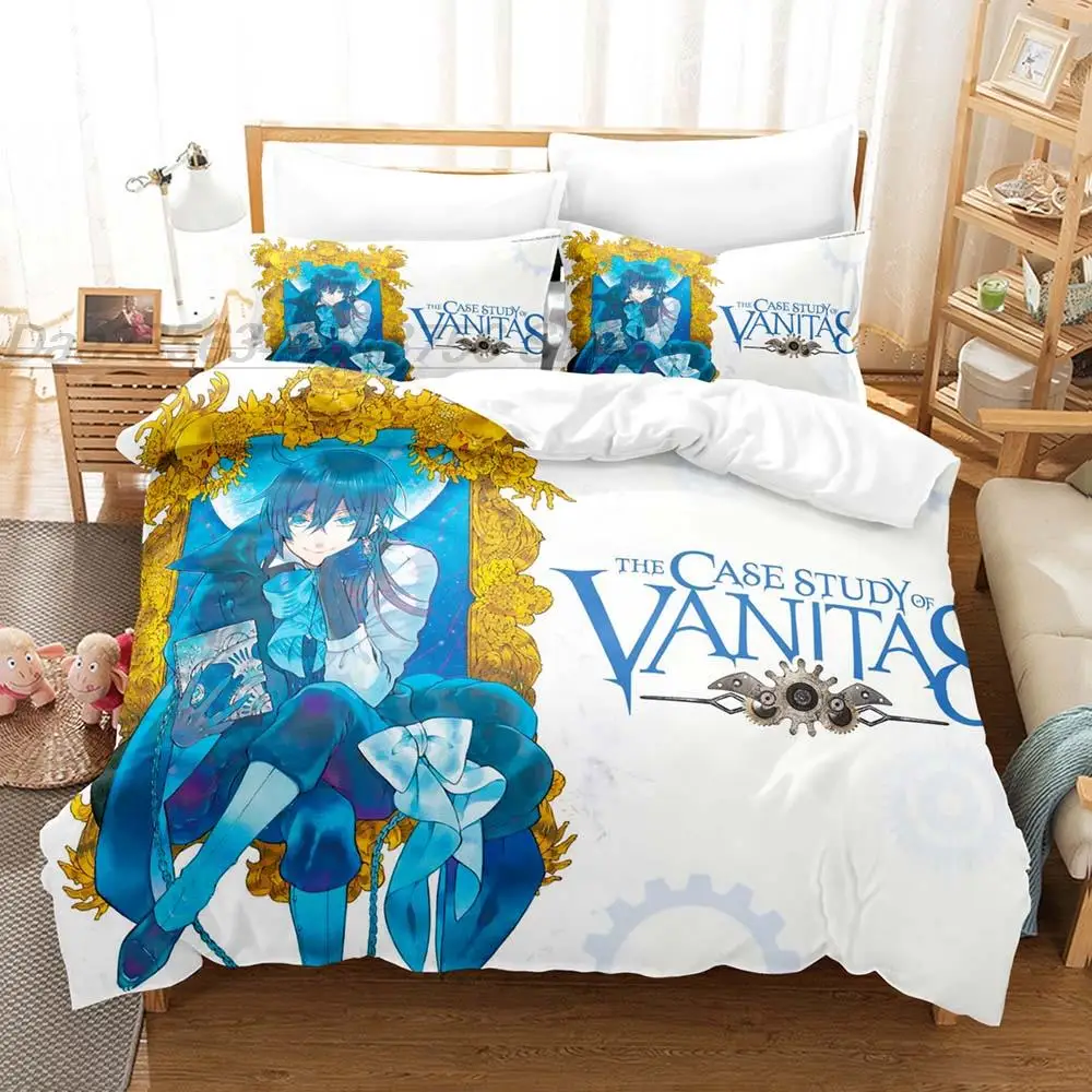 The Case Study of Vanitas Bedding Set Single Twin Full Queen King Size Bed Set Adult Kid Bedroom Duvet cover Sets 3D Print Anime