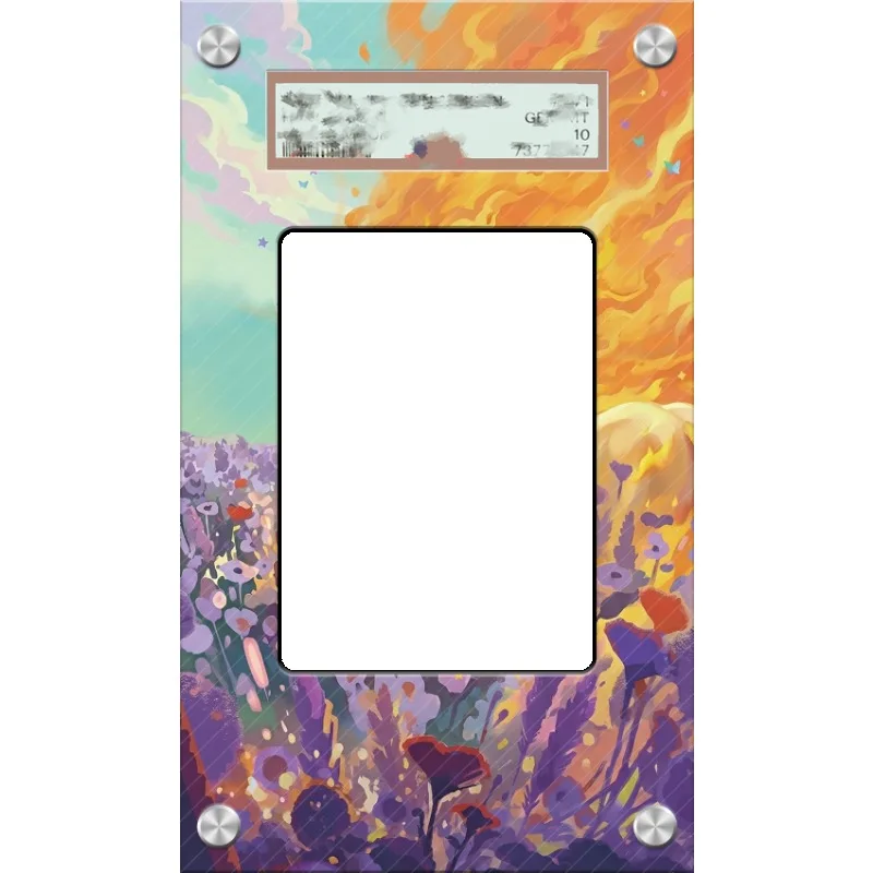Art Display for Pokemon Rapidash Card PTCG Keychain Anime Game Collectibles Anime Merchandise Acrylic Protective Case Toys Gift view 3