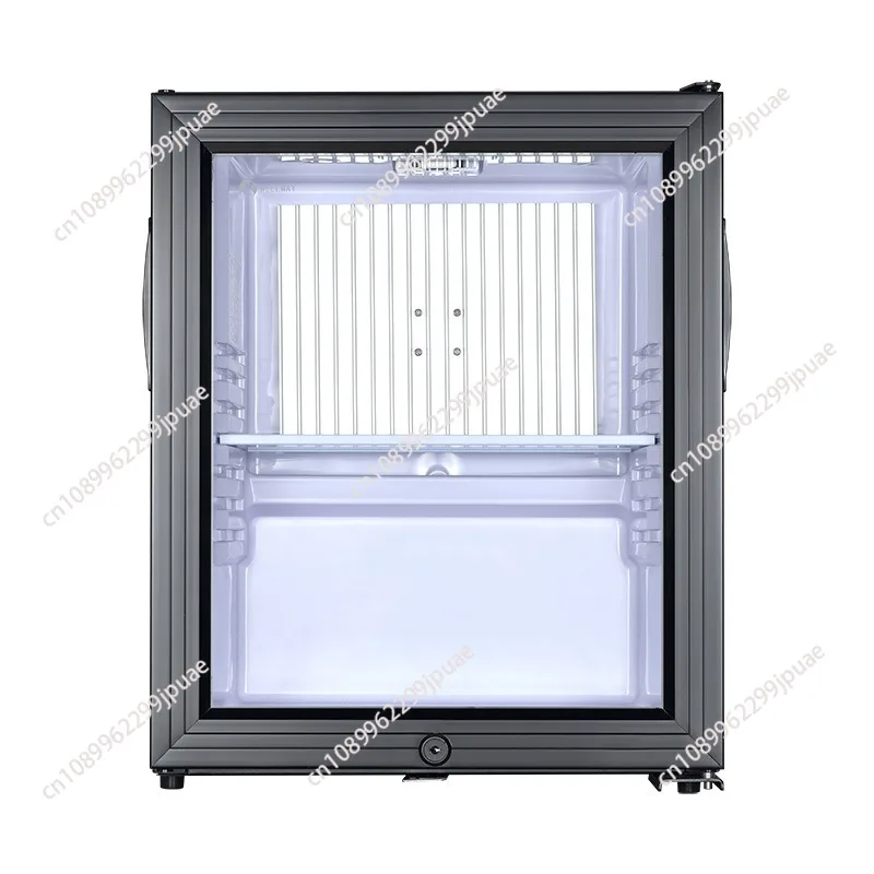 40L No Noise mini compact refrigerator domestic small refrigerator with glass door
