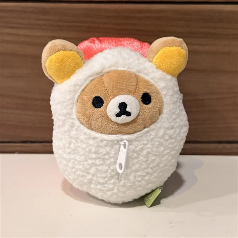 Sumikko Gurashi Rilakkuma Always Sushi Goods Cute Plush Keychain Korilakkuma Kawaii Bag Keychains Hanging Keyring Charm