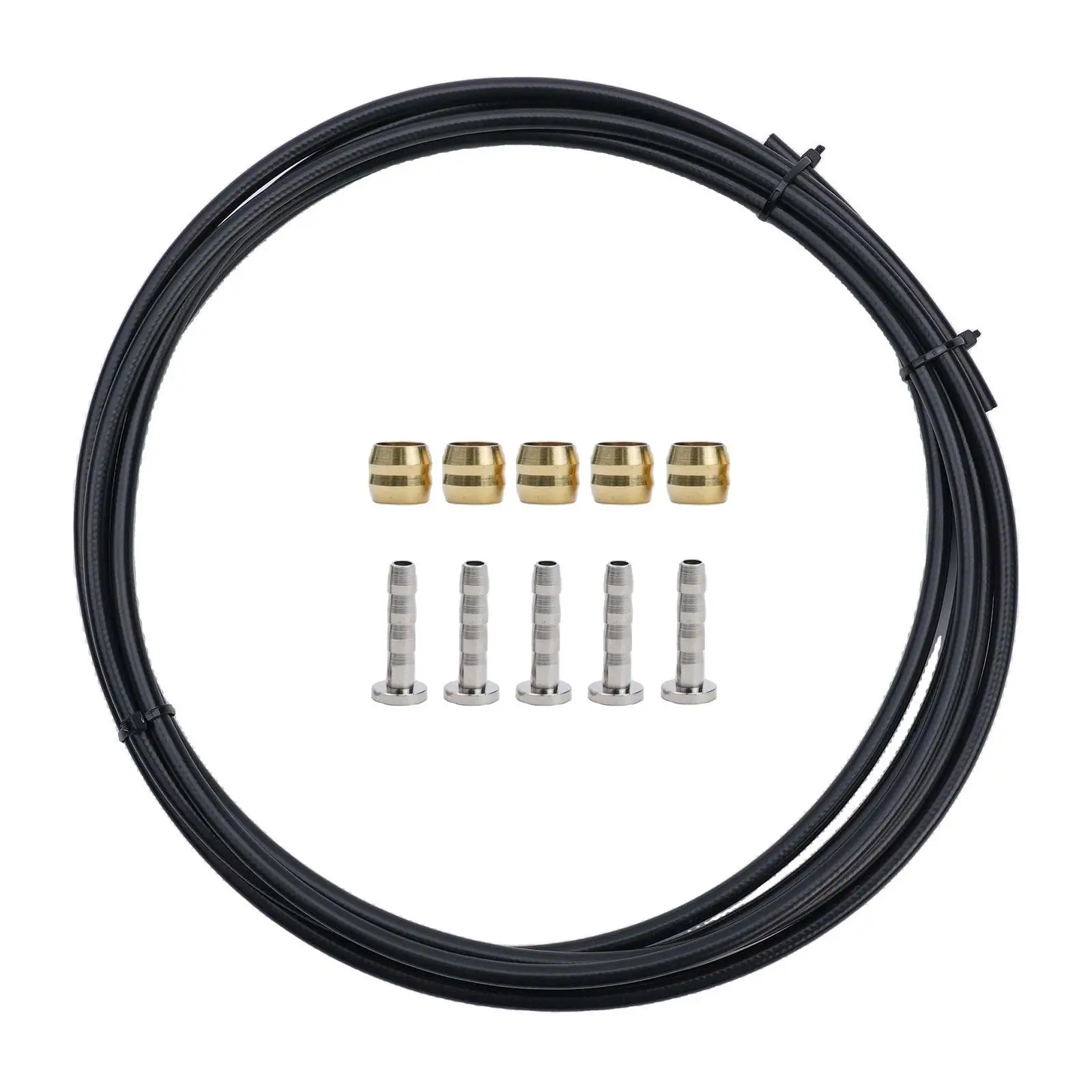 

Innovative Three Layer Construction in the Brake Oil Pipe Assembly with Compatible Olive Connectors for M Series