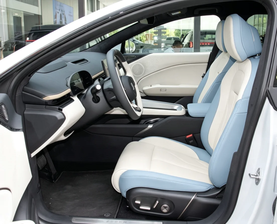 Für Zeekr 7gt 2025 Maßgefertigte Autositzbezüge Luxuriöses Nappaleder 100% Passgenau Innenraumzubehör 360 ° Vollständige Abdeckung – Detail 6