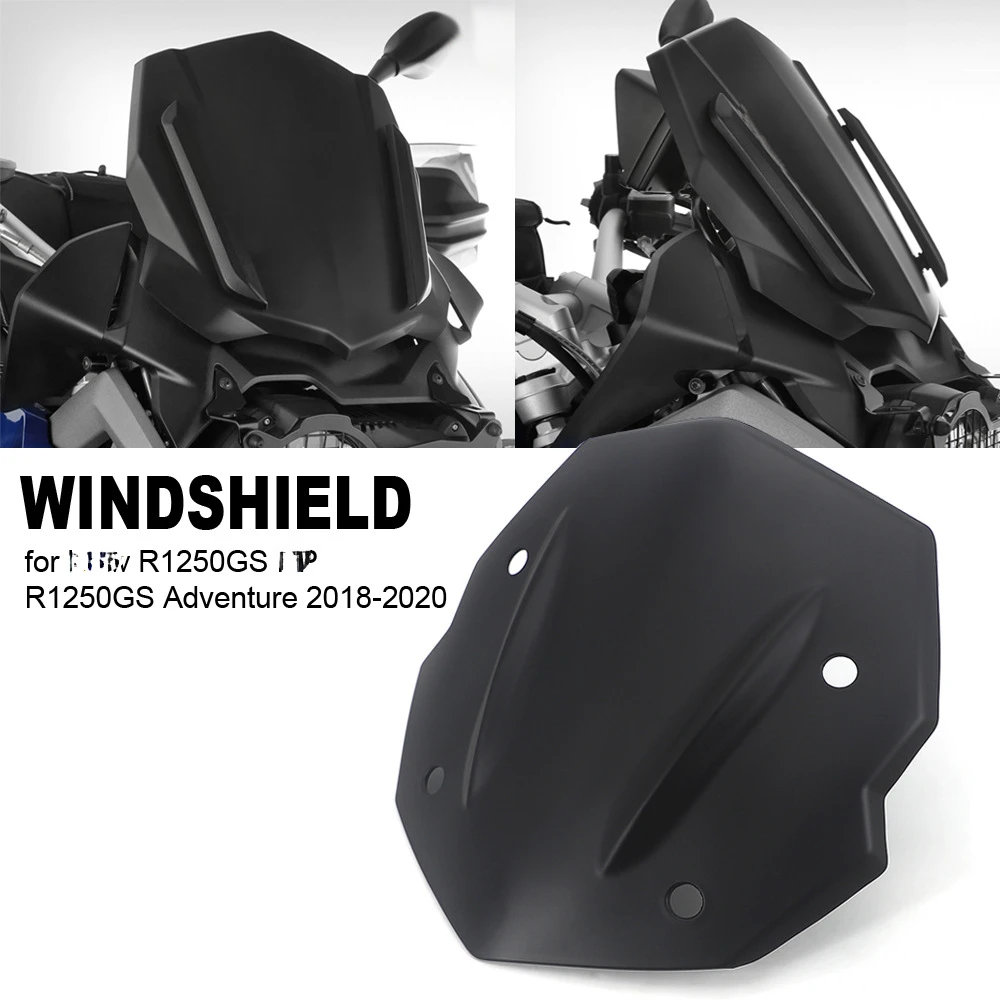 Suitable for B * W R1250GS H-P adventure motorcycle front windshield windshield airflow deflector