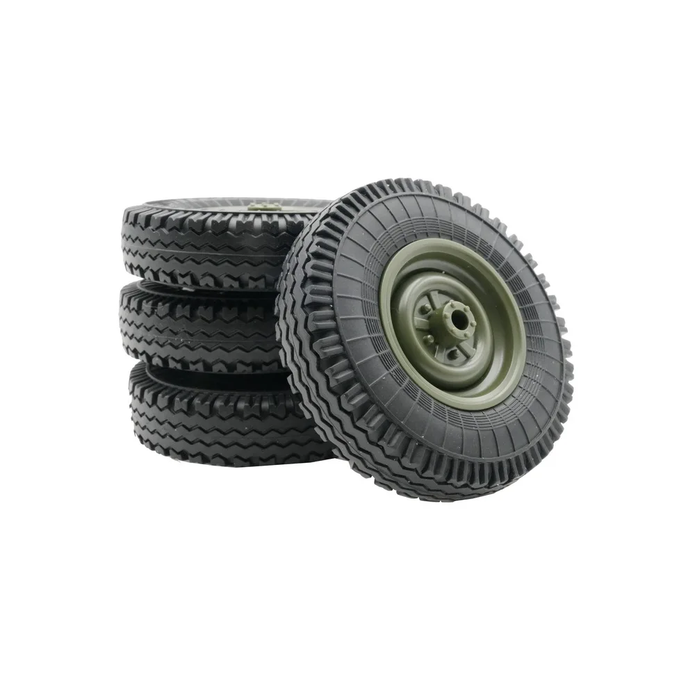 Pour WPL C84 C94 4 pièces pneu en caoutchouc roue pneu RC voiture pièces de rechange accessoires de mise à niveau