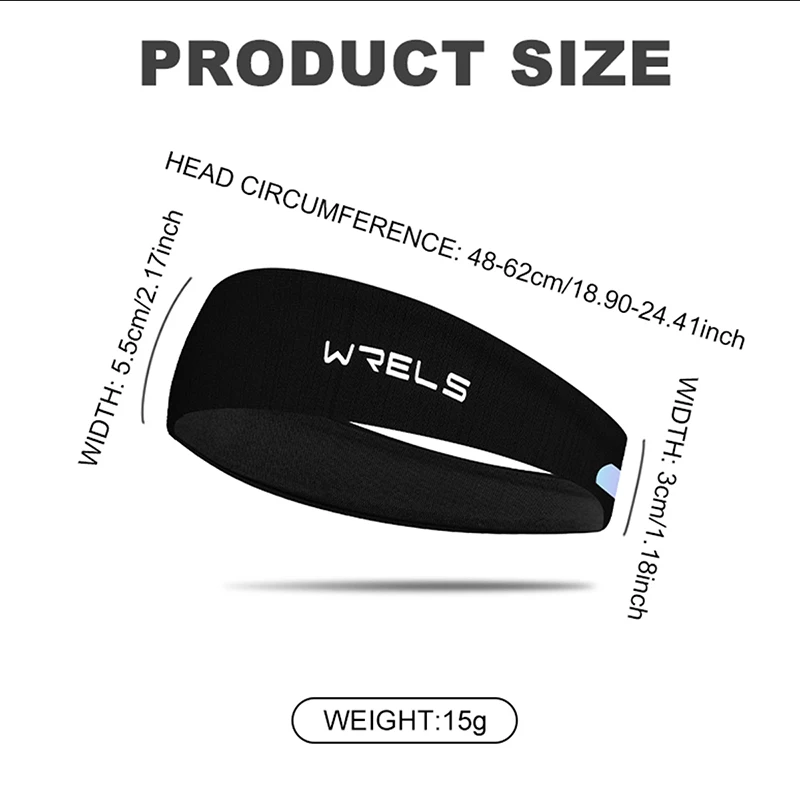 AliExpress Sport Headband Breathable Running Gym Sweat Guide Band Cooling Quick Dry Stretchy Headwear Lightweight Tennis Cycling Sweatband