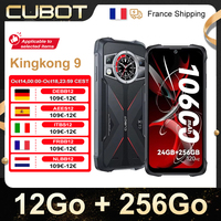 Cubot KingKong 9, 12GB+256GB Rugged Smartphone 10600mAh(33W) 6.58\