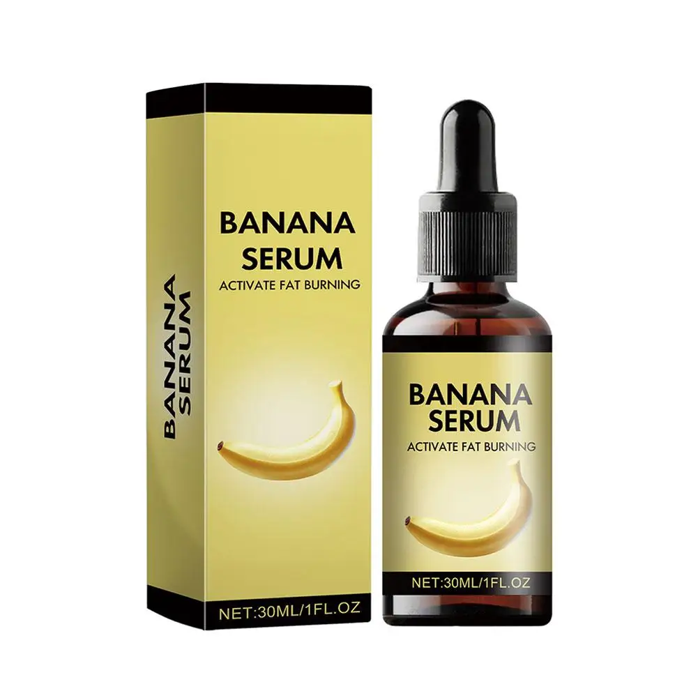 Nuovo 30ML Banana Body Shaping rassodante massaggio perdita essenziale addome Cellulite peso vita Anti essenza scolpire dimagrante Y9W2