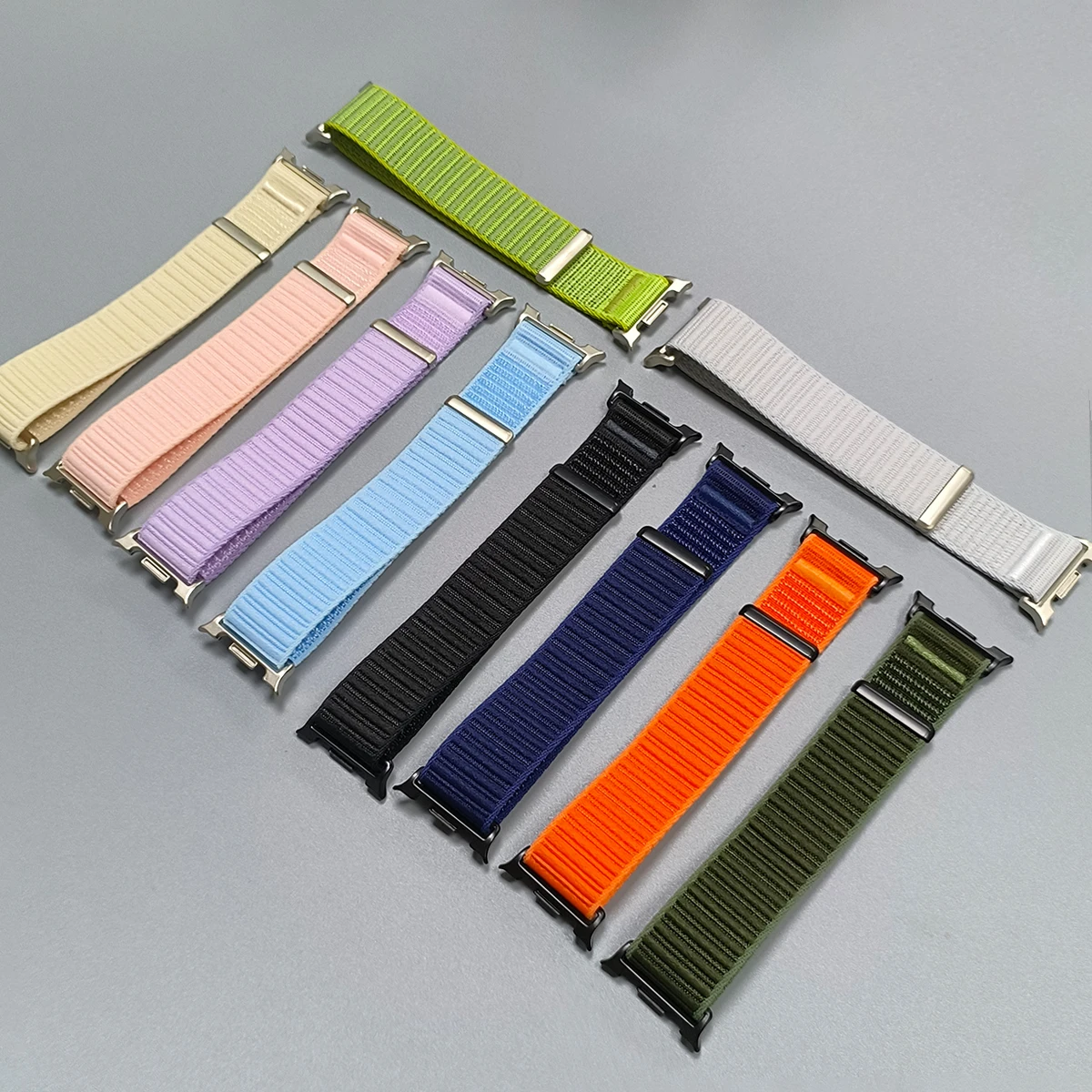 Ремешок для часов Samsung Galaxy Watch 8, 40/44 мм, нейлоновый ремешок с петлей, классический 46 мм, дышащий ремешок для часов для аксессуаров Samsung