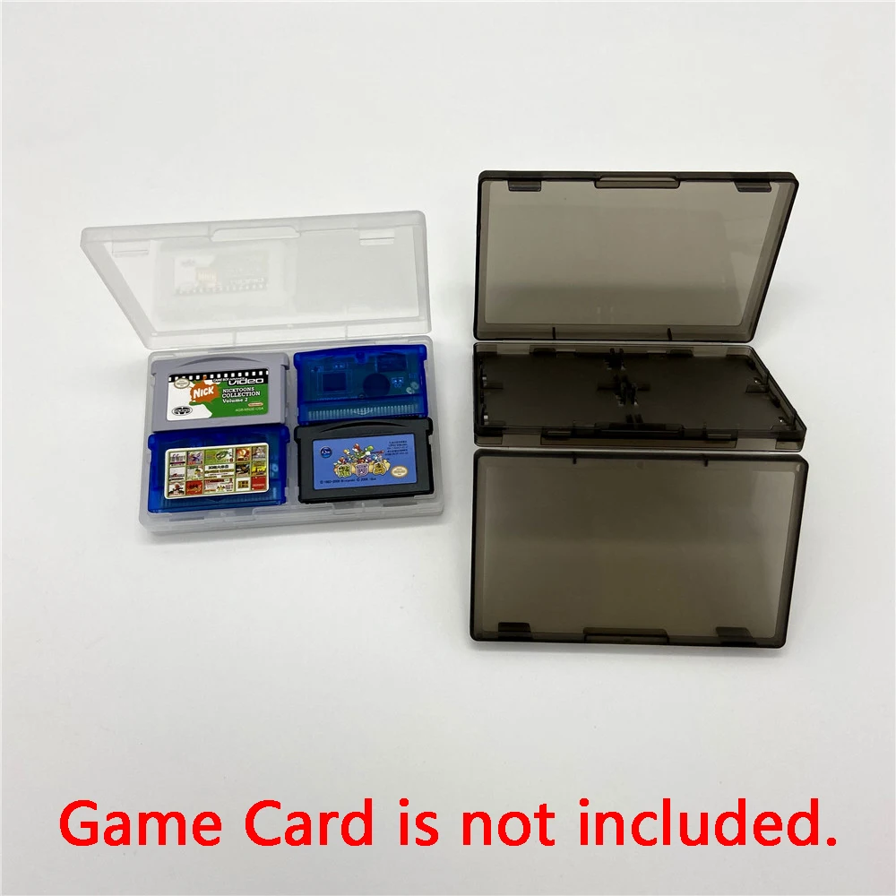 Portable Game Cassette Storage Box Cards Holder Carrying Case for Nintend GBA/GBA SP General Game Cards Accessories