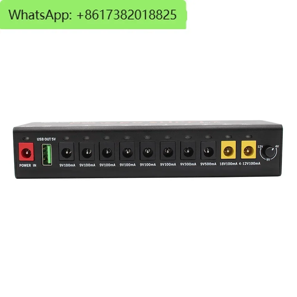 

New product MOSKYAUDIO MPT-10 POWER SUPERLY 10 power supply with USB and one adjustable channel