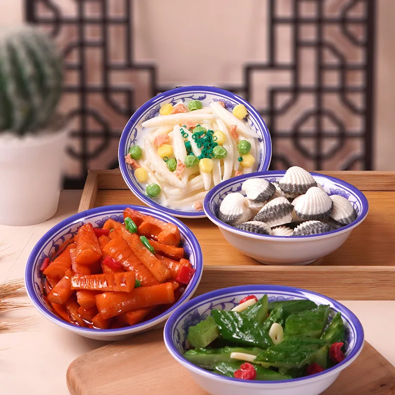 Simulationsgeschirr für künstliche Lebensmittel, Lebensmittelmodelle, Küchenrequisiten, chinesisches Essen, Restaurants, Restaurantfensterdisplays, Musterdisplays